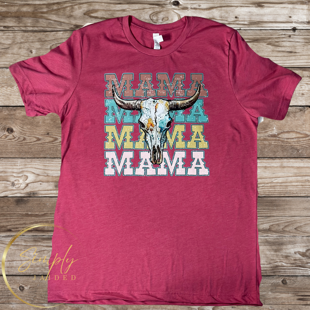 Western Mama Stack Tee