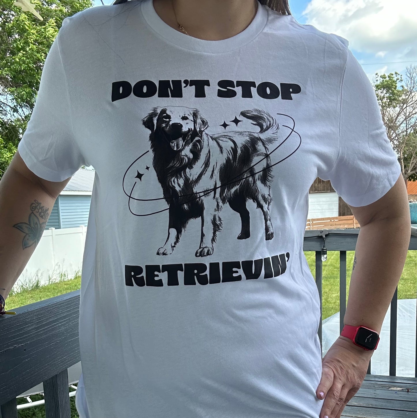 Don’t Stop Retrievin Tee