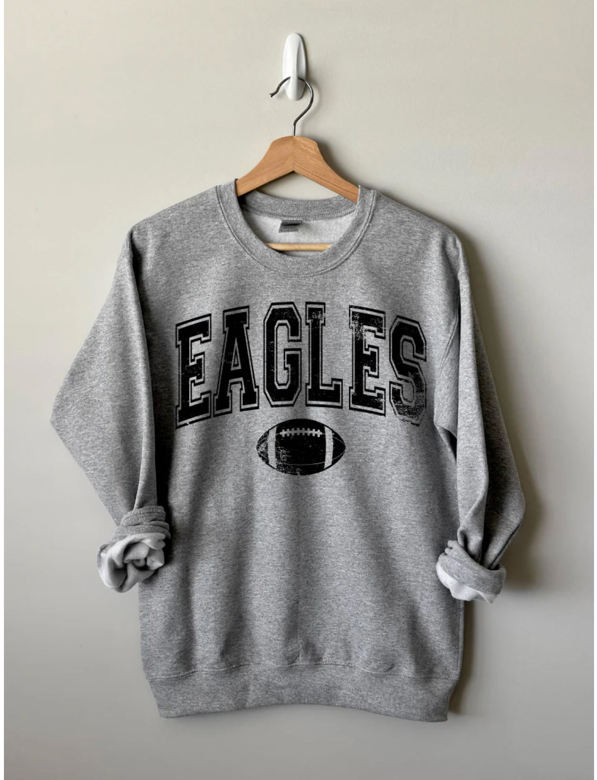 Eagles Football Crewneck Sweatshirt