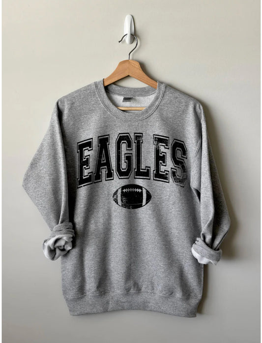 Eagles Football Crewneck Sweatshirt