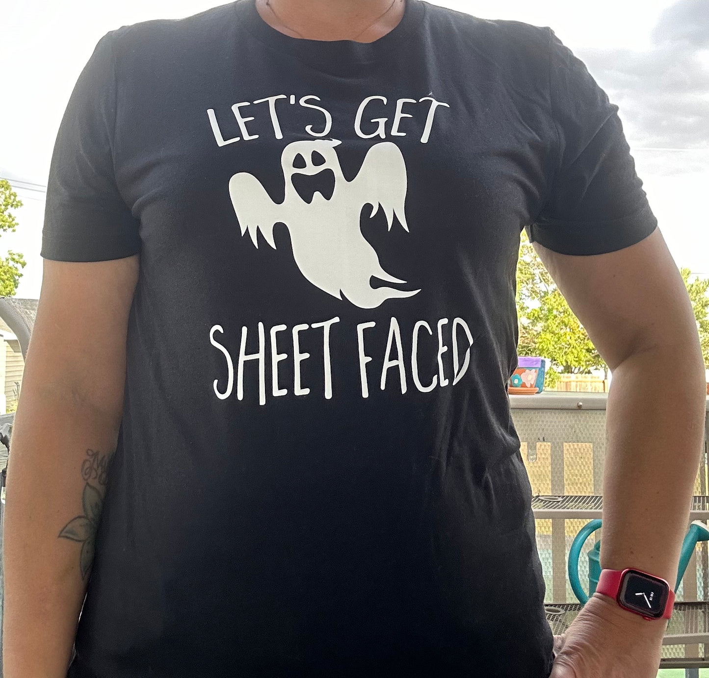 Let's Get Sheet Faced Tee