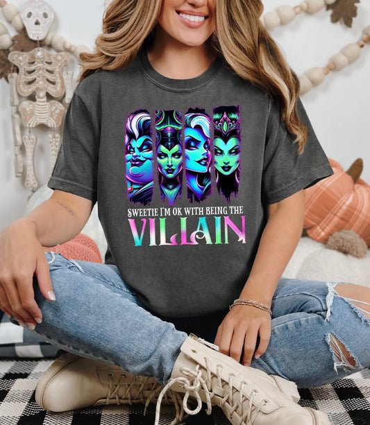 Ok Being the Villain Tee