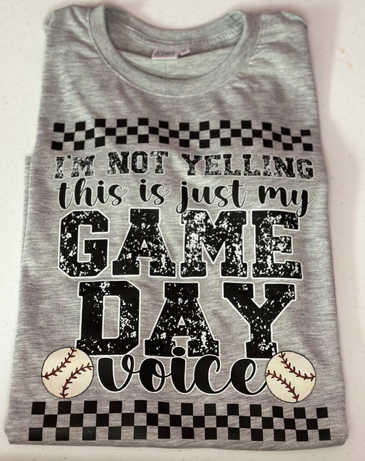 Game Day Voice Tee