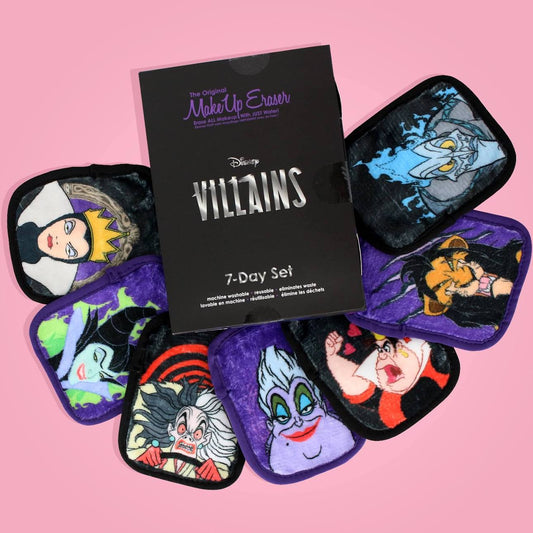 Disney Villans Makeup Eraser 7 day set