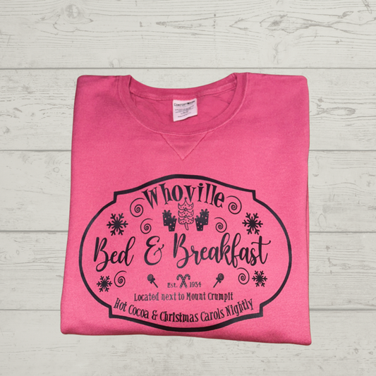 Whoville Bed & Breakfast Crew Sweatshirt